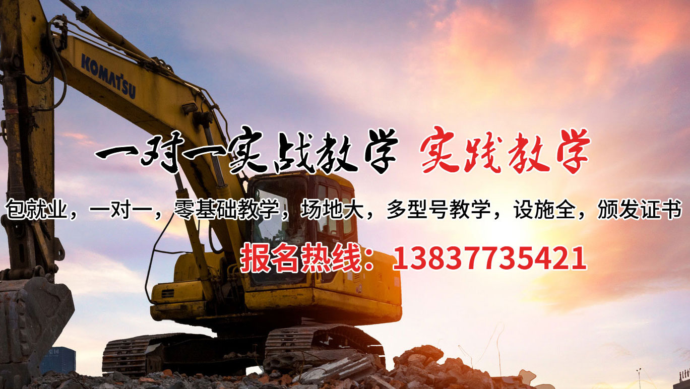 惠来县挖掘机培训案例